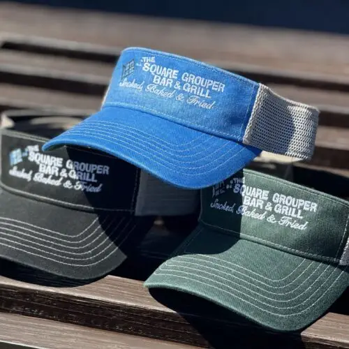 Vintage Washed Cotton Twill Mesh Visor
