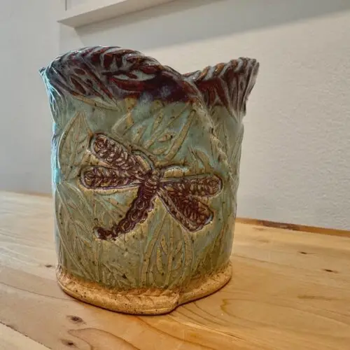 Dragonfly Candle